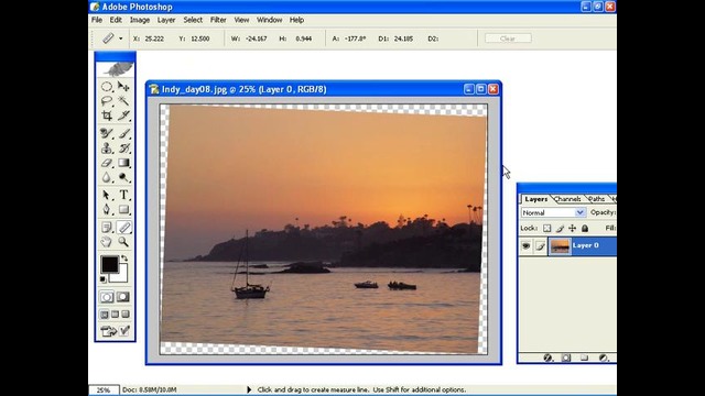 PhotoshopLes – Straighten for Digital Photographers (eng)