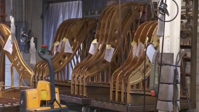 A Steinway & Sons Factory