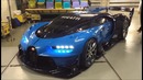 Bugatti Vision GT – real car start up, revving, moving