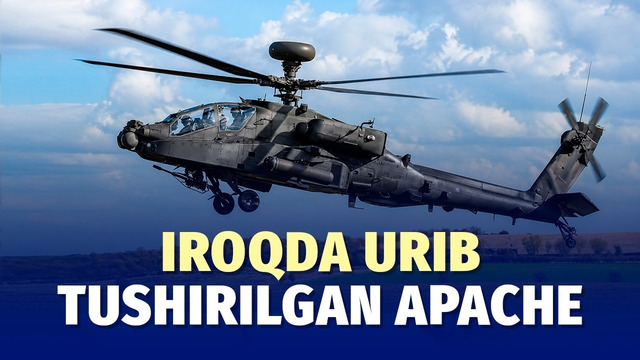 Amerikaning Apache vertolyotini “urib tushirgan” iroqlik dehqon