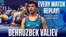 Все схватки Бехрузбека ВАЛИЕВА (УЗБ) Чемпионат Мира U17 2025