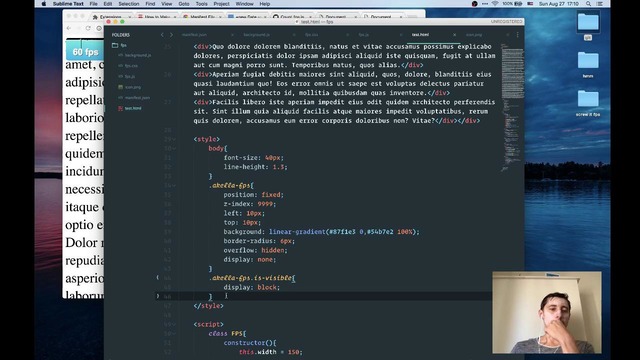 12 ALL YOUR HTML(вторая часть), Chrome Extension для показа FPS – YouTube