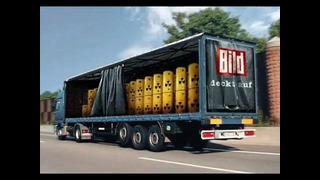 3D Реклама на грузовиках
