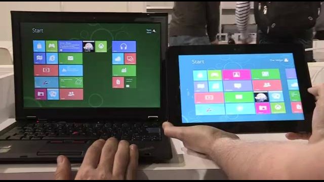 Windows 8: touch gestures vs. keyboard and mouse