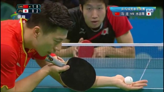 Olimpic Games Rio 2016 – Ma Long vs Jun Mizutani (1/2 Final)