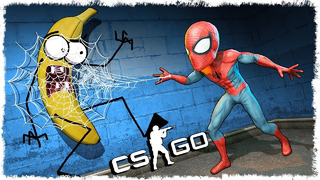 Quantum Games ► Банан vs человек паук маньяк