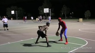 Spiderman Plays Basketball Part 2… Amazing Spiderman 2