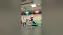 Woman Performs With Multiple Hula Hoops