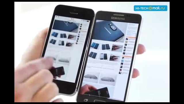 Samsung GALAXY Alpha VS iPhone 5s