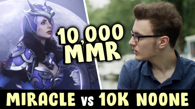 Miracle new favorite hero vs 10,000 MMR Noone