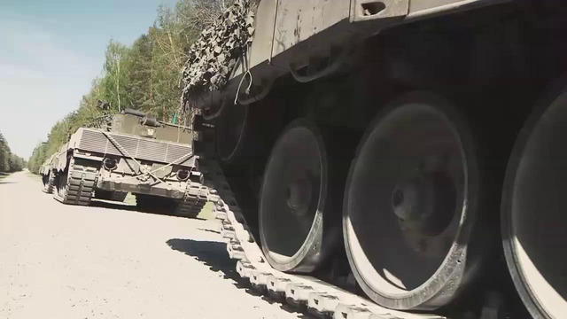 Основной боевой танк бундесвера – Leopard 2a4