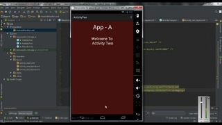 Android Studio Tutorial – 48 – Explicit and Implicit Intent