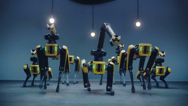 Танец роботов Boston Dynamics