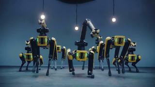 Танец роботов Boston Dynamics