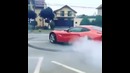 Ferrari F12 Berlinetta Burnout