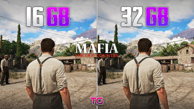 Mafia: The Old Country – 16GB RAM vs 32GB RAM