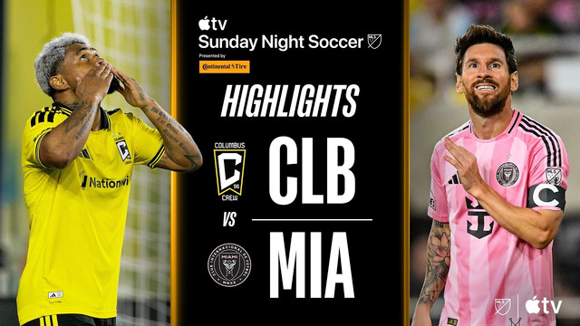 Columbus Crew vs. Inter Miami CF | Full Match Highlights | STUNNING Messi FREE KICK & LATE WINNER