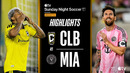 Columbus Crew vs. Inter Miami CF | Full Match Highlights | STUNNING Messi FREE KICK & LATE WINNER