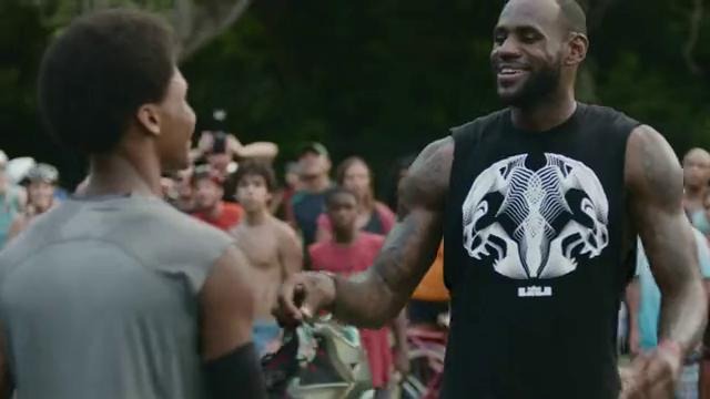 Реклама. LeBron James & Nike Basketball (Training Day)