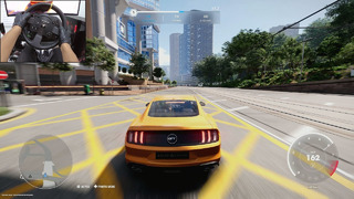 Ford Mustang GT – Test Drive Unlimited Solar Crown | Steering wheel gameplay