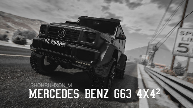 Mercedes-Benz G63 Brabus 4x4² | GTA V
