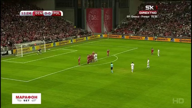 Дания – Польша | Чемпионат Мира 2018 | Отборочный турнир | Обзор матча
