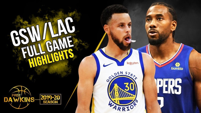 NBA 2020: Golden State Warriors vs LA Clippers | NBA Season 2019-20