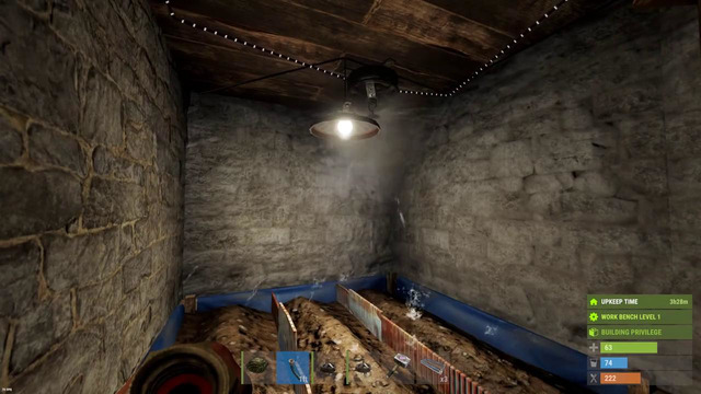 Rust – соло ферма на чердаке моего дома. фермер с пулеметом