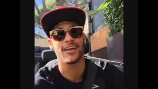 Neymar Jr Singing on Instagram