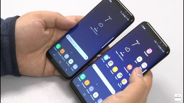 Сравнение Samsung Galaxy S8 и S8 Plus от mobile-review.com