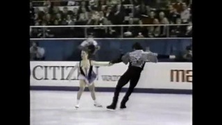 Natalia Mishkutenok-Artur Dmitriev SP 1992 World Figure Skating Championships