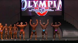 2014 Mr Olympia Finals Phil Heath, Kai Greene, Dennis Wolf, Shawn Rhoden