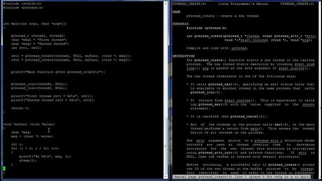 C Programming in Linux Tutorial #029 – pthreads