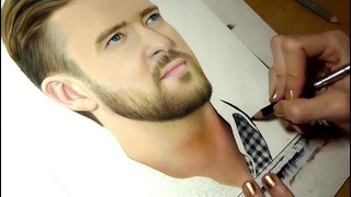 Drawing Justin Timberlake
