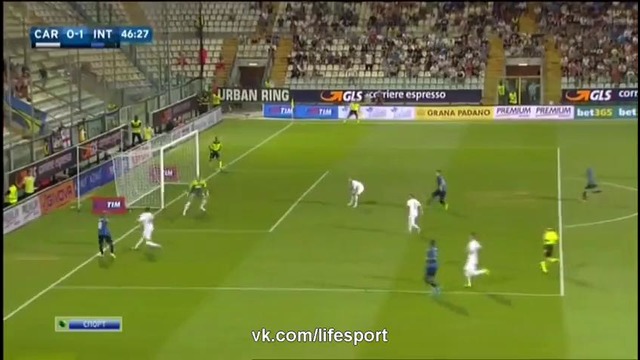 Карпи 1:2 Интер | Итальянская Серия А |2015/16 | 02-й тур | Обзор матча
