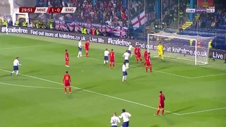 Черногория – Англия | Евро 2020 | Квалификация | 2-й Тур