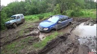 OffroadSPB. Река Морье после дождя, VW Touareg, Ford Ranger и другие (1 часть)