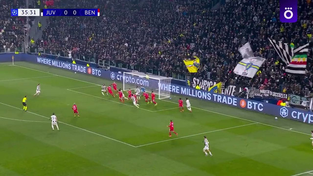 Ювентус – Бенфика | Лига чемпионов. Обзор матча 7 тура