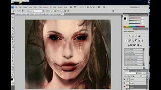 Photoshop zombie – angelina jolie 2