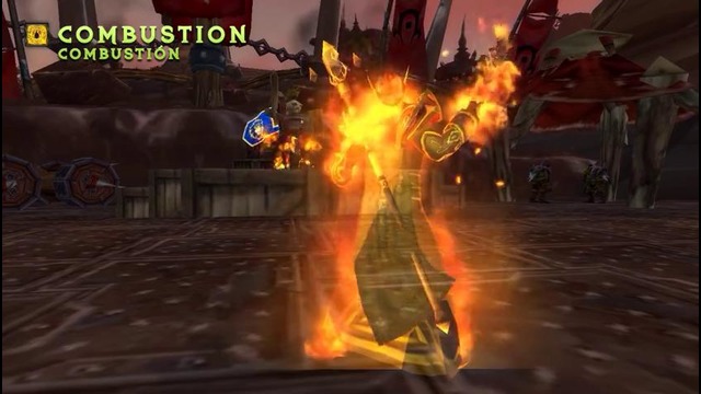 World of Warcraft LEGION – Эффекты заклинаний Магов огня
