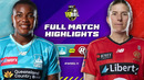Брисбен Хит – Мельбурн Ренегейдс | Big Bash League, Women | Обзор матча за 2025-11-09