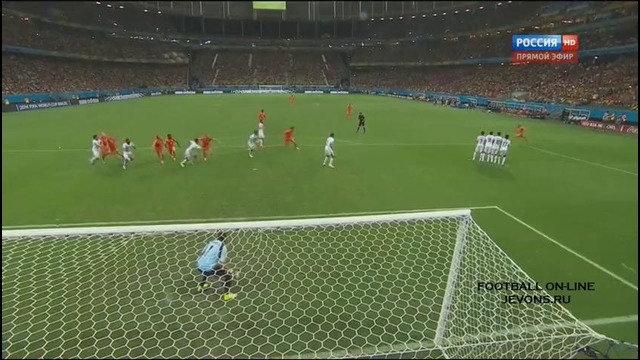 Нидерланды 0:0 Коста-Рика (Пенальти 4:3) Чемпионат мира 2014 (05.07.2014)