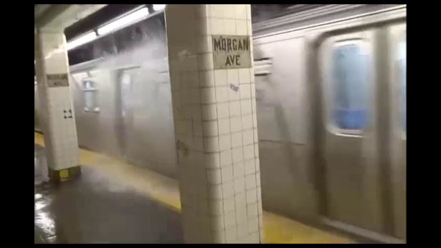 Потоп метро в городе Нью Йорк