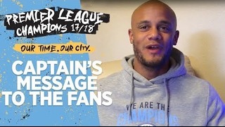 Kompany’s message to the fans! | premier league champions 2017/18