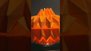 Origami Jack O’ Lantern (Tomohiro Tachi) #shorts