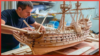 Man Builds Real-Life SHIPS at Scale to the Last Detail | Hyperrealistic Replicas by @alangomezcraft