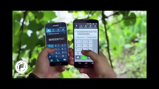 Samsung Galaxy S5 VS LG G Pro 2
