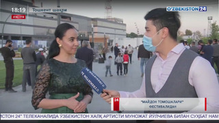 Пойтахтимизнинг «Tashkent city» майдонидаги «Майдон томошалари» фестивалидан