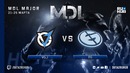 MDL Major – VG.J vs Evil Geniuses (Game 2, N/A Quals)