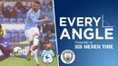 EVERY ANGLE | Riyad Mahrez v Cardiff
